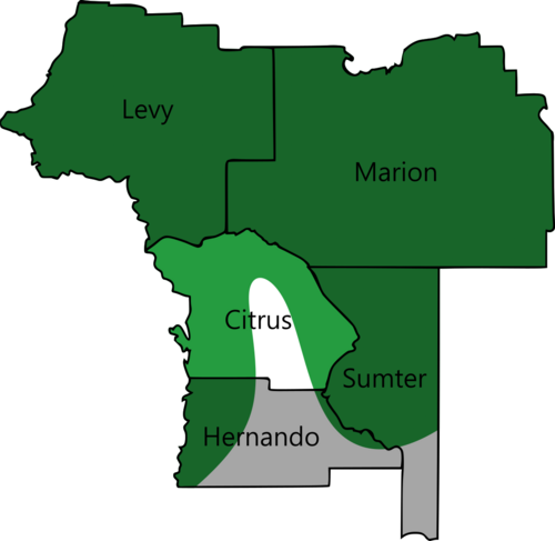 Loggerhead Musk Turtle Map Loggerhead Musk Turtle (Reptiles of Citrus County) · iNaturalist