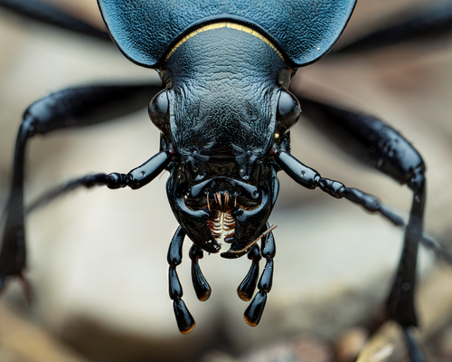 smooth ground beetle