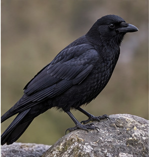 American Crow observed by galton