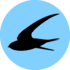 Swifts silhouettes icon